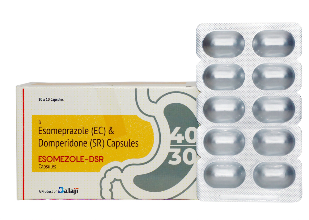 Esomeprazole (EC) & Domperidone (SR) Capsule
