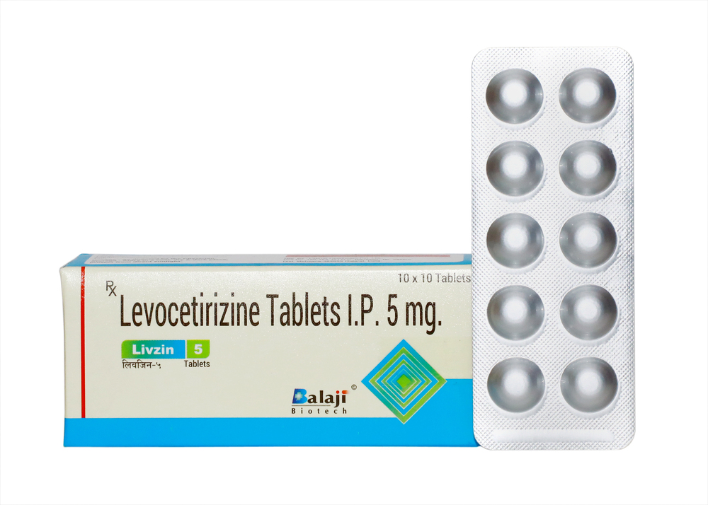 Levocetirizine Tablet I.P. 5 mg
