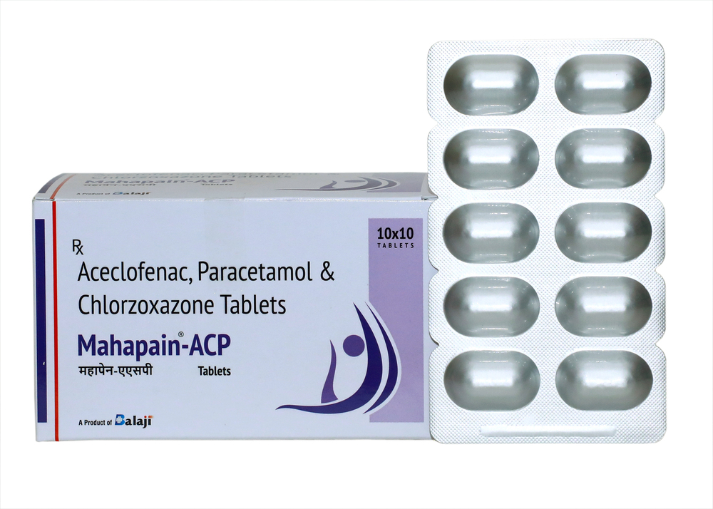 Aceclofenc, Paracetamol & Chlorzoxazone Tablet
