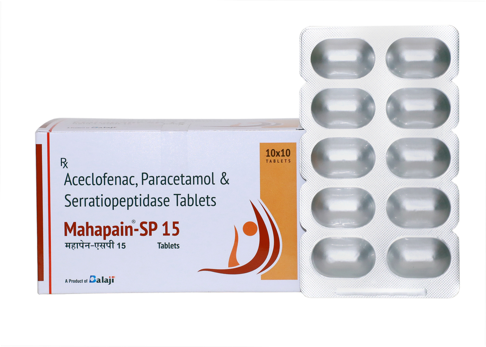 Mahapain-Sp 15 Tablet - Drug Type: General Medicines