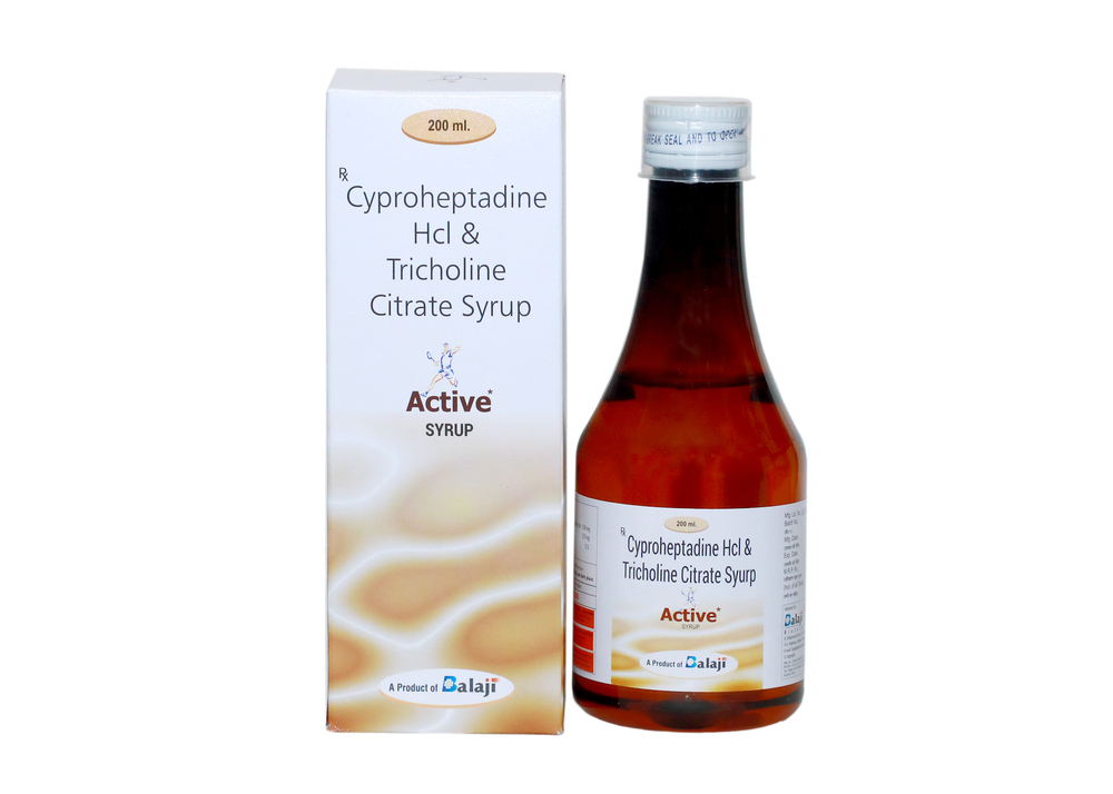 Active Syrup - Drug Type: General Medicines