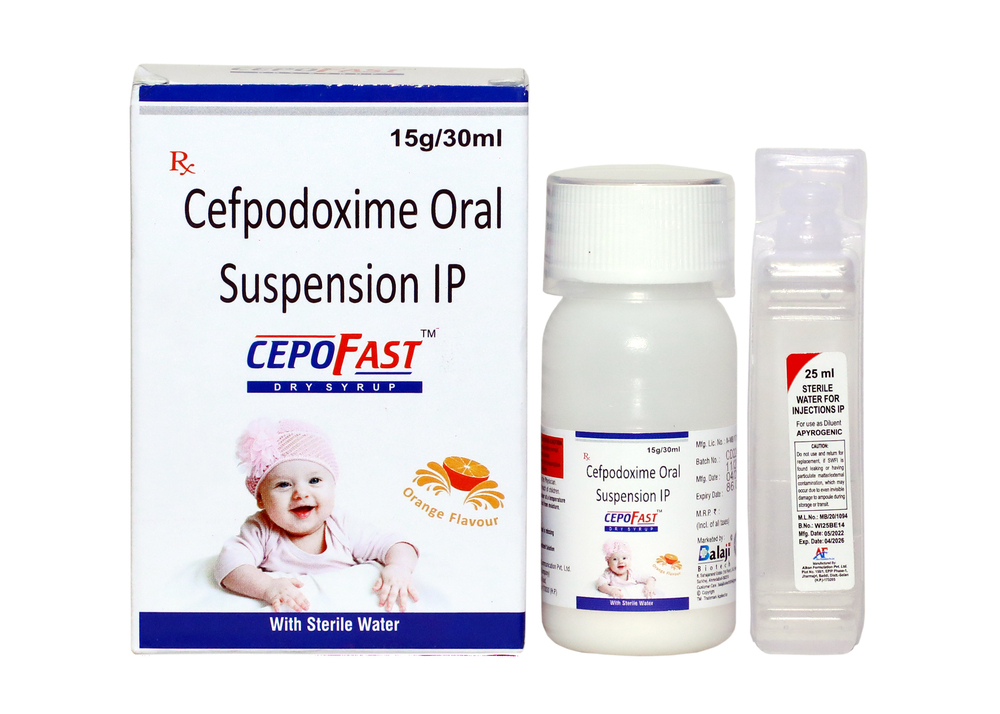 Cepofast Dry Syrup - Drug Type: General Medicines