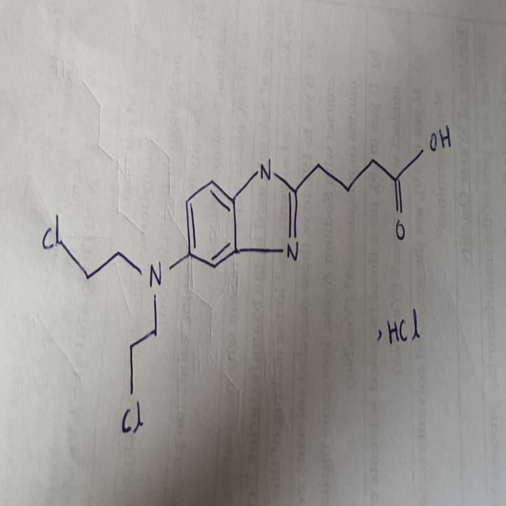 Bendamustine Hydrochloride IP CAS No. 3543-75-7