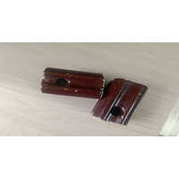 Porcelain Guy Strain Insulators - Color: Brown