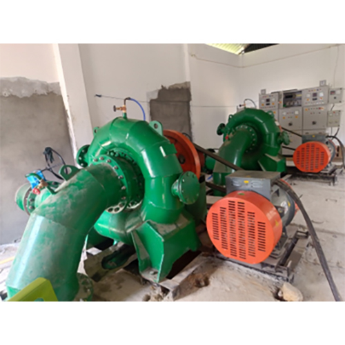 Francis Turbine - Color: Green