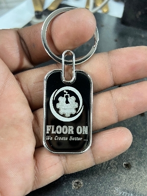 Resin Metal Key Chain