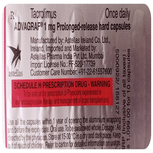 Advagraf 1 mg Capsule