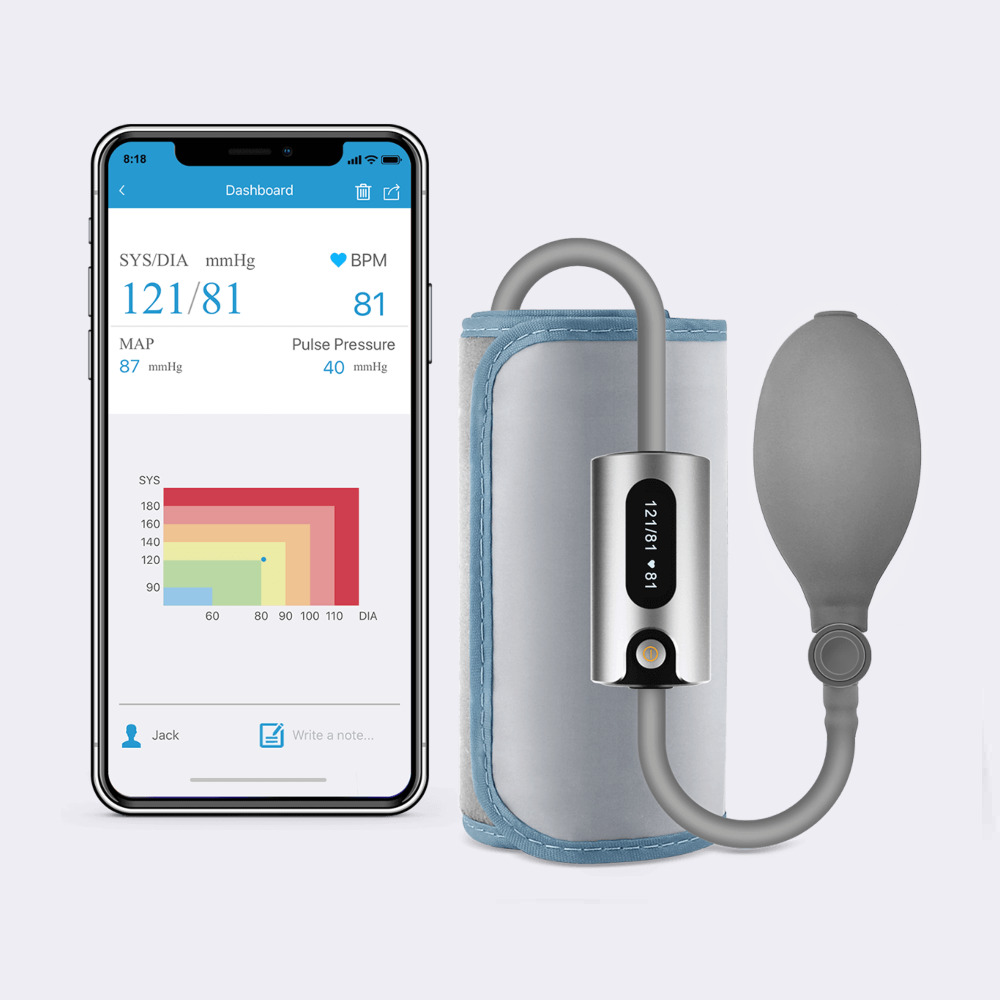 Wireless Blood Pressure Monitor For Doctor - Accuracy: 99 %