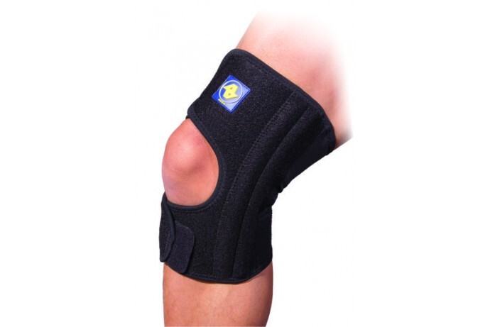 High Breathable Mesh Knee Support - Color: Black