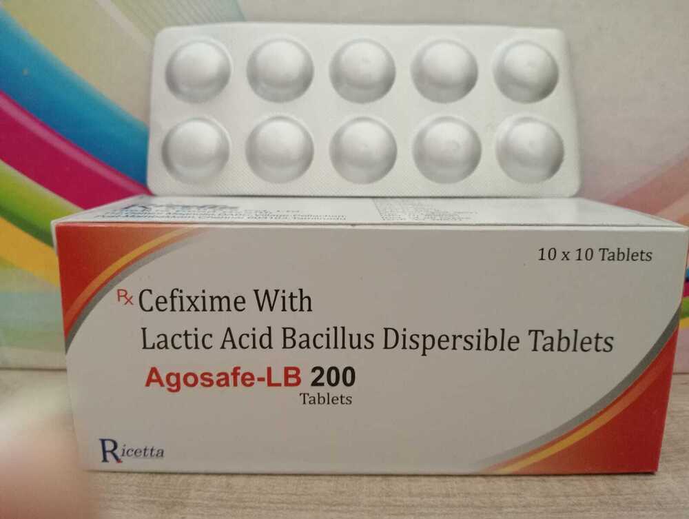 Cefixime with Lactic Acid Bacillus Disbersible Tablets