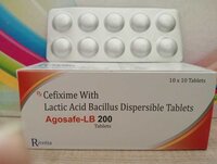 Cefixime With Lactic Acid Bacillus Disbersible Tablets
