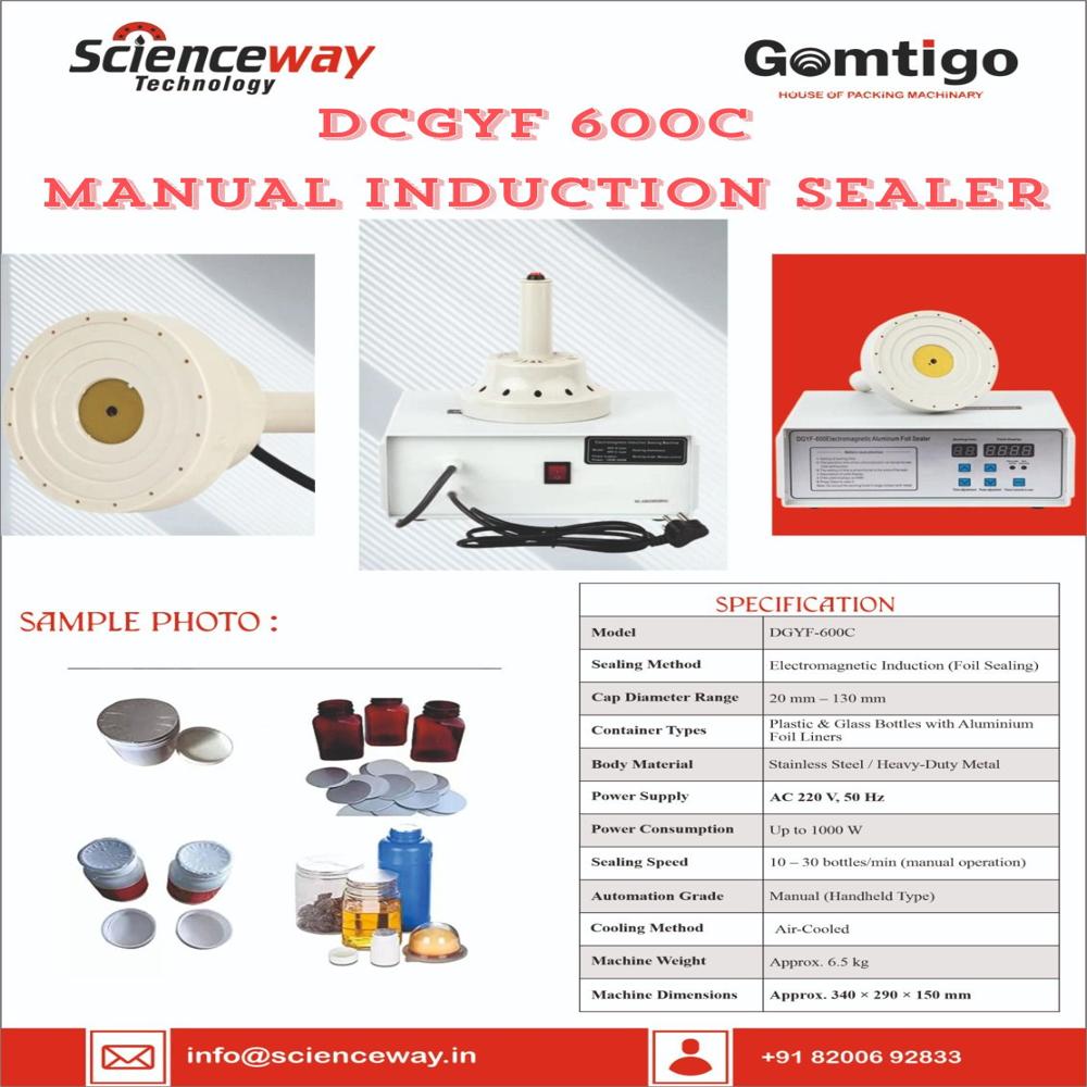 Induction Sealing Machine 600c Scienceway