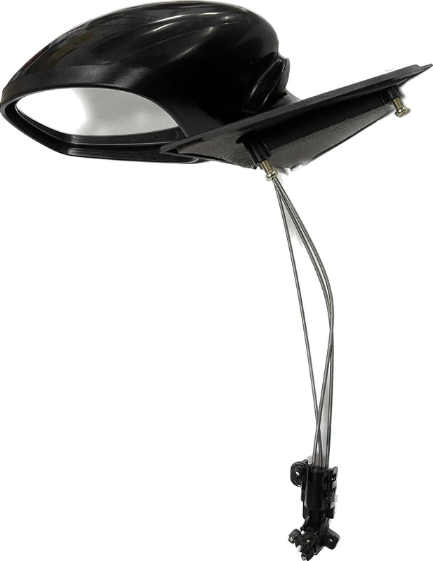 K D Side/Door Mirror for Skoda Fabia (Black)