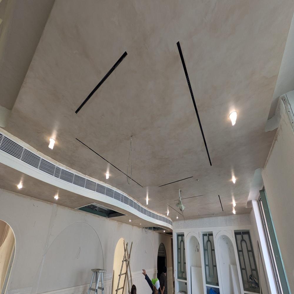 Seamless Concrete Ceiling Finishing Services