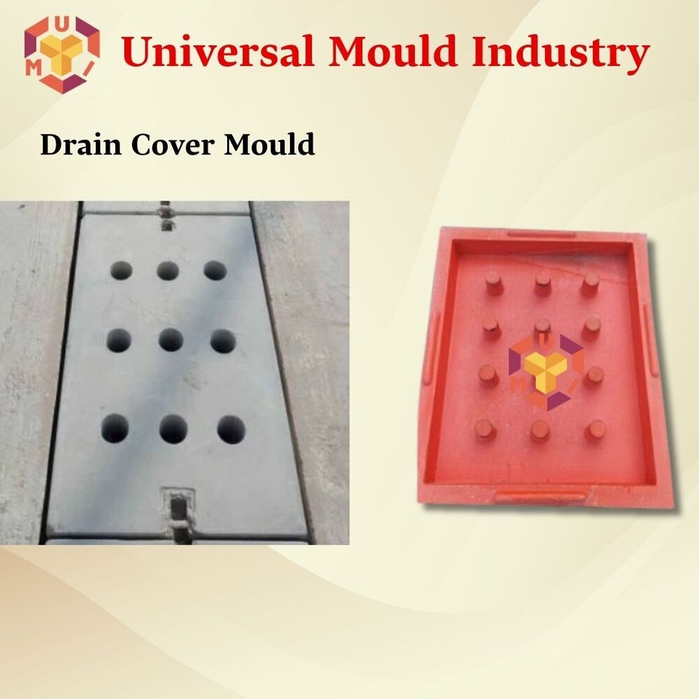 Drain Cover Mould - Color: Red