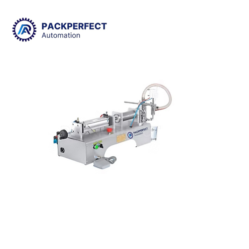 Single Head Pneumatic Liquid Filler Machine - Capacity: 12 Fills Pcs/Min