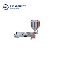 Single Head Nozzel Pneumatic Paste Filler Machine