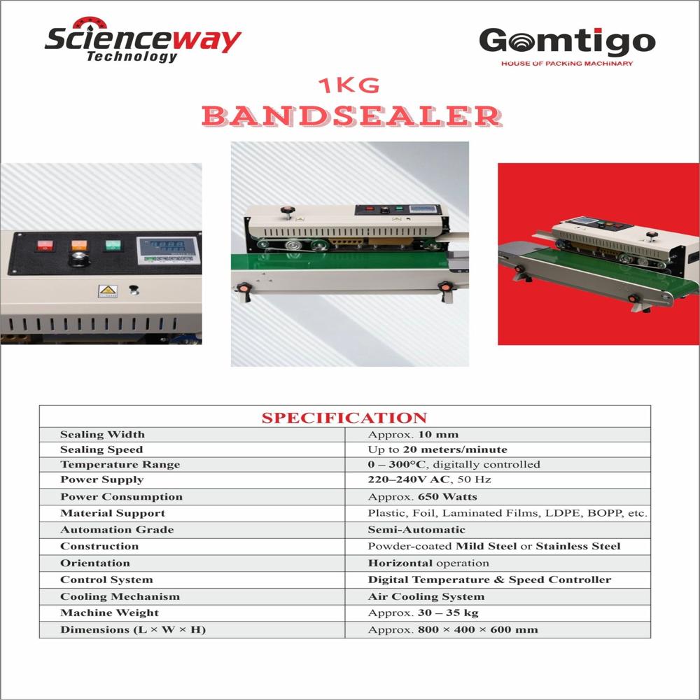 1 Kg Band Sealer Machine