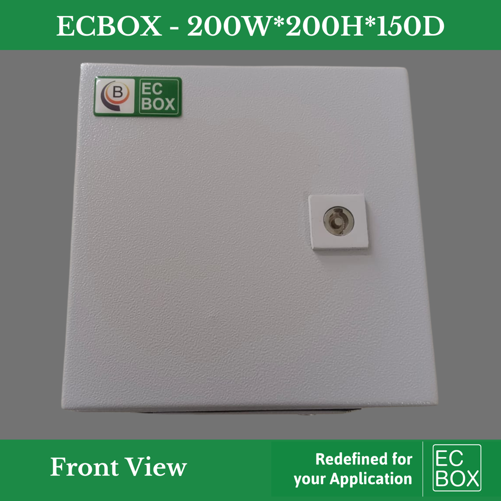 Ecbox202015 Wall Mounting Enclosure - Color: Grey