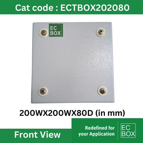 Ectbox202080 Terminal Box Enclosure - Color: Grey