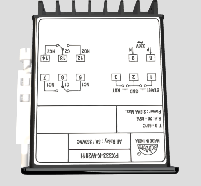 Subzero PX333-K Digital Timer