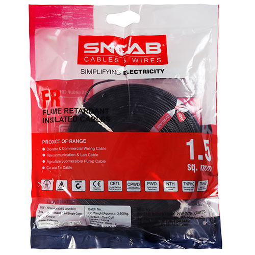 Flame Retardant Insulated Cable - Operating Temperature: As Per Industry Celsius (Oc)