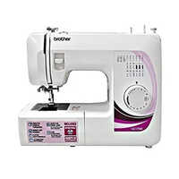 Brother Gs1700 Semi-automatic Sewing Machine - White Abs Body, 4mm Max Stitch Length  1-year Warranty, Ideal For Garment Industry