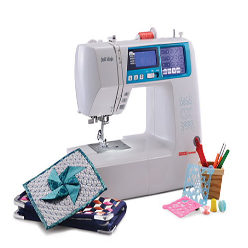 White Usha Janome Quilt Magic Computerised Sewing Machine