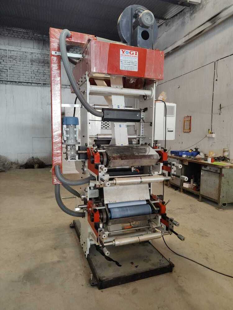 Tarpaulin Lamination Plant Flexo Printing Machine - Feature: High Performance