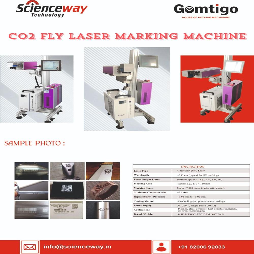 Co2 Fly Laser Marking Machine Scienceway - Feature: Simple Control
