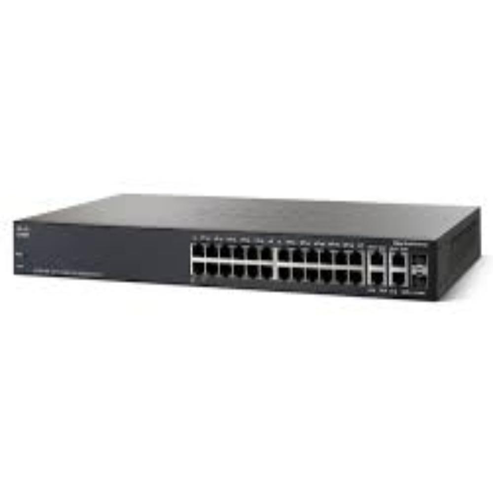 Cisco Managed Switch SG300-28P 28-Port Gigabit PoE