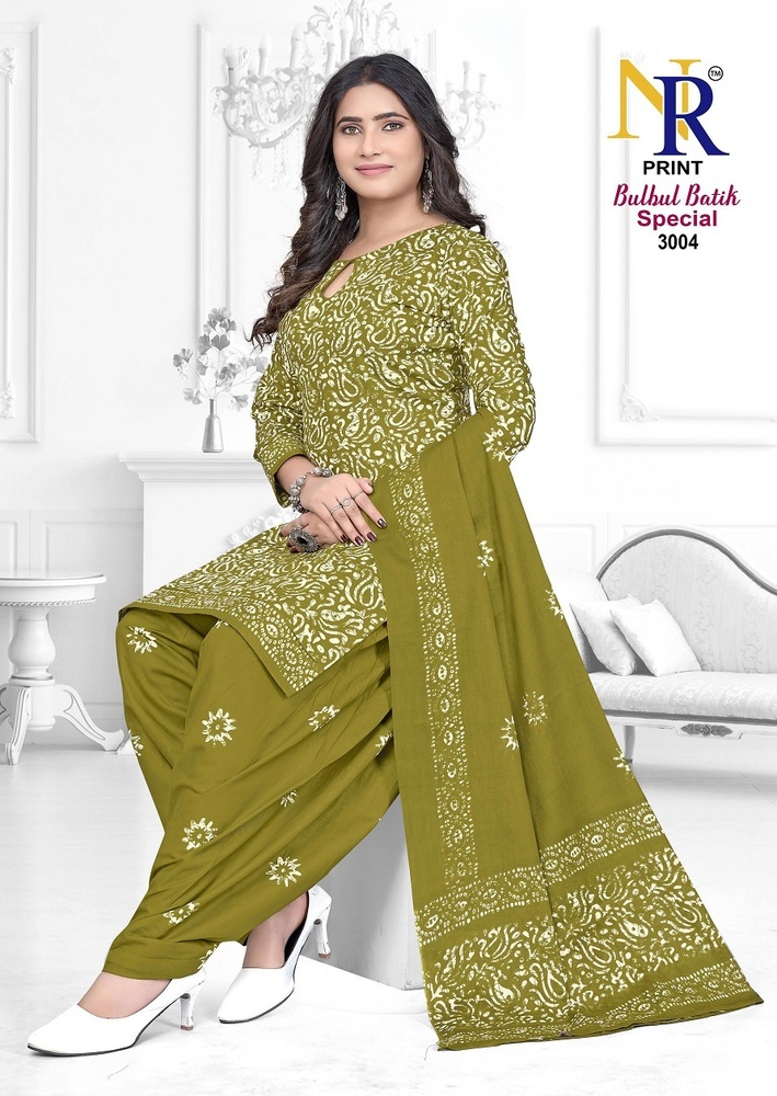 Nr Bulbul Batik Special Vol-3  Dress Material
