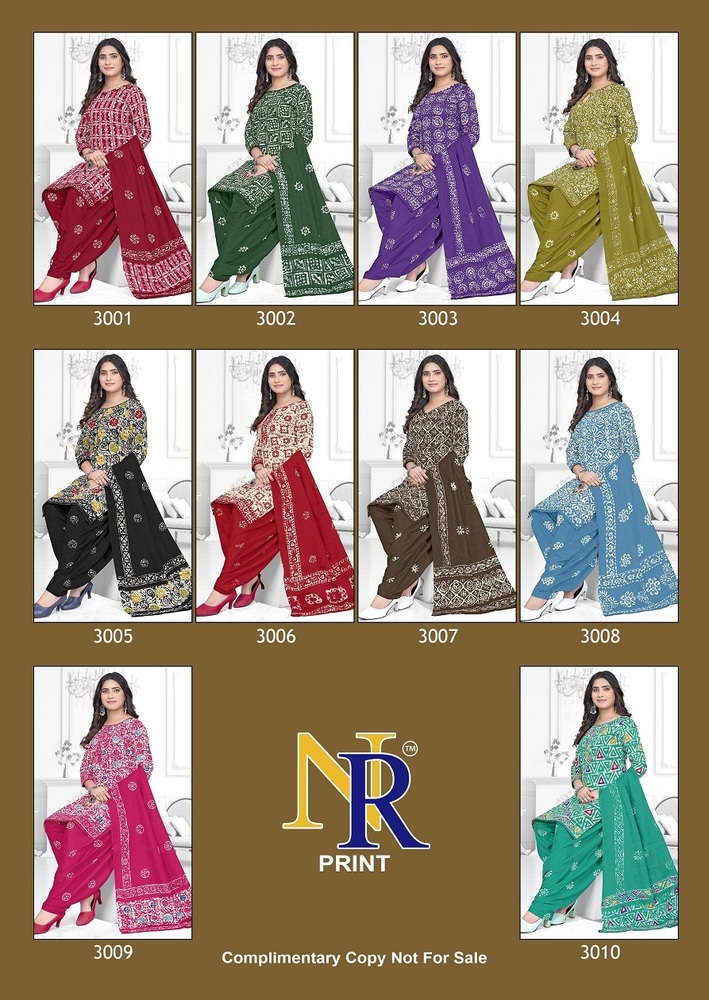 Nr Bulbul Batik Special Vol-3  Dress Material