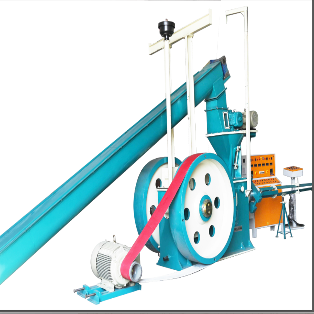 Industrial briquetting machine