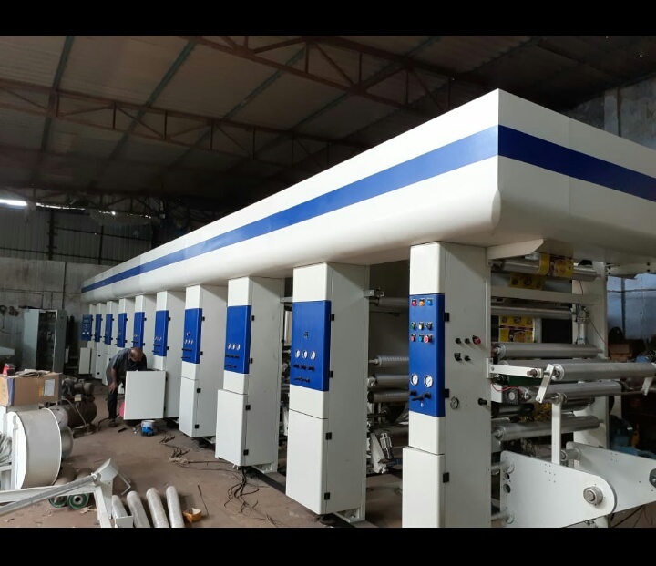 Single Color Rotogravure Printing Machine