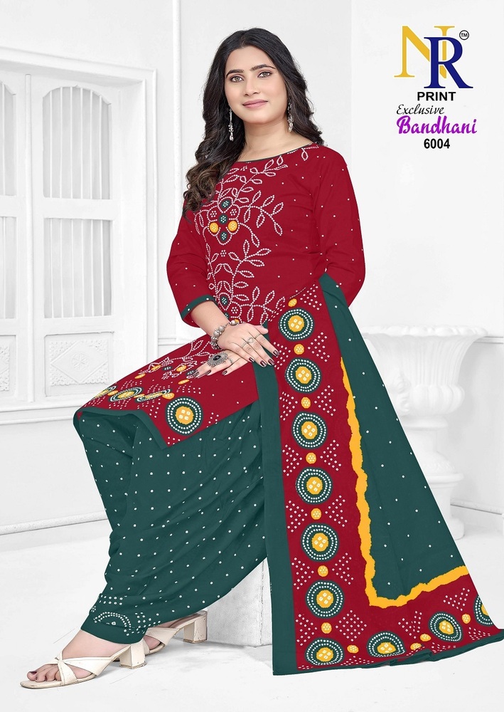 Nr Exclusive Bandhani Vol-6  Dress Material