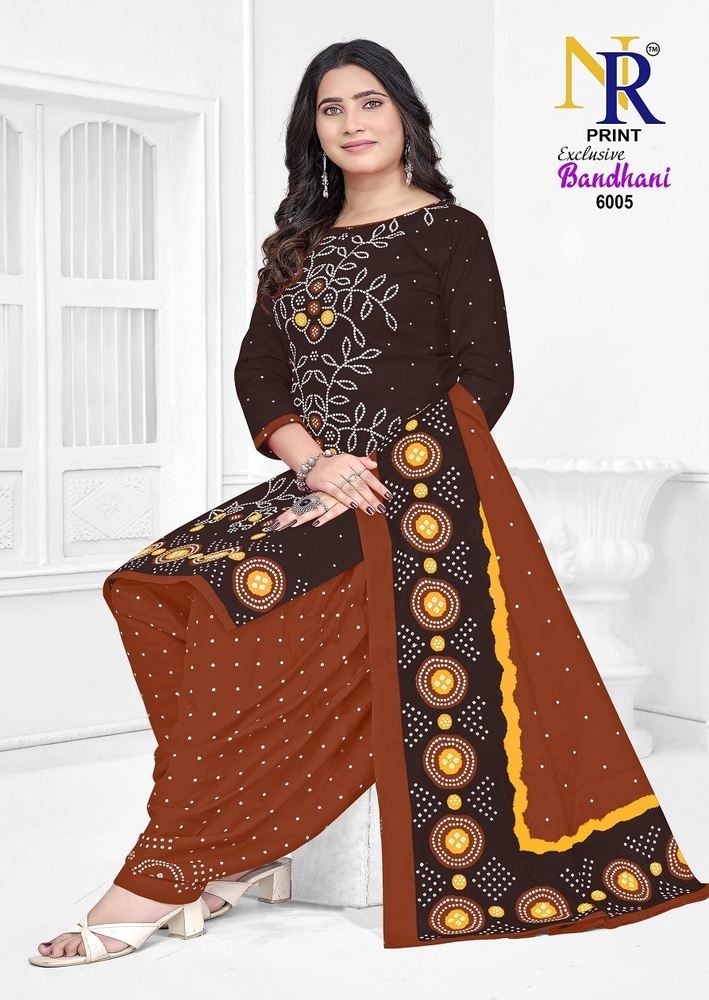 Nr Exclusive Bandhani Vol-6  Dress Material