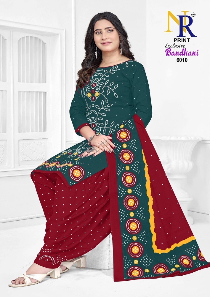 Nr Exclusive Bandhani Vol-6  Dress Material