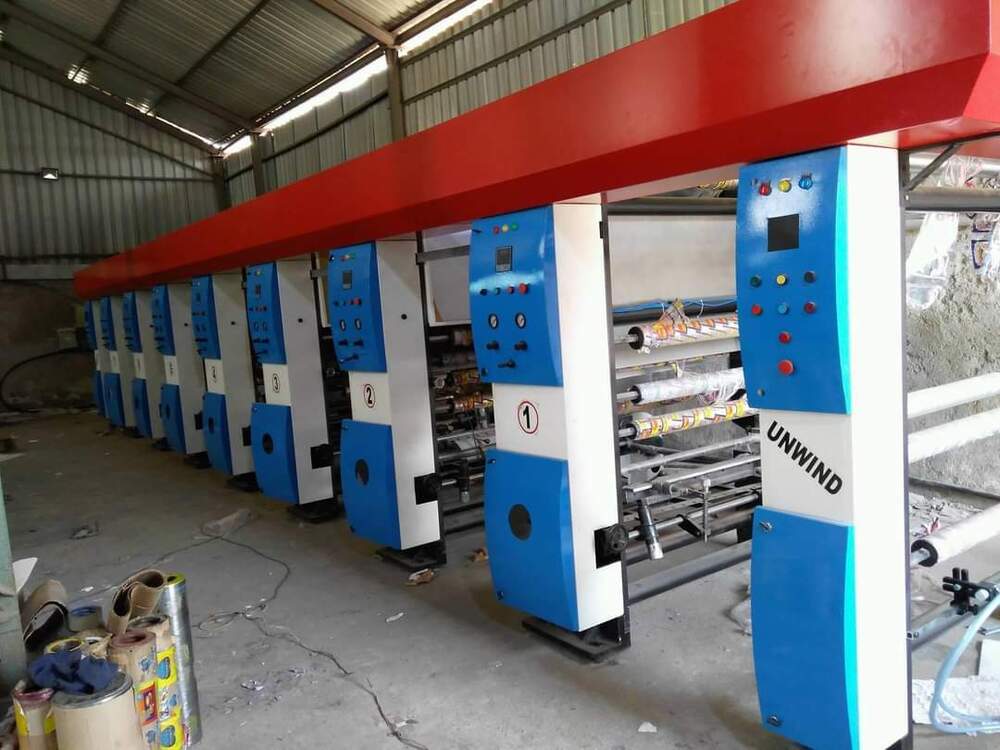 Aluminium Foil Rotogravure Printing Machine
