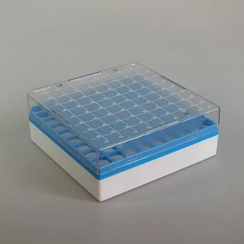 4.5Ml Vials Pc Cryobox - Color: Skyblue And White