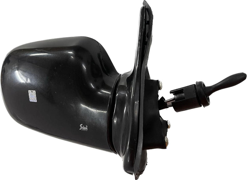 K D Side/Door Mirror for Maruti Esteem VX Adjustable(Black)