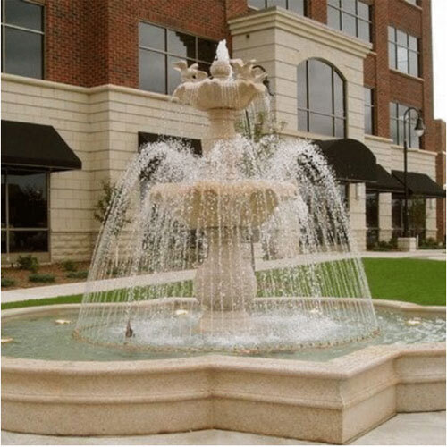 Sheet Waterfall Fountain - Color: Brown