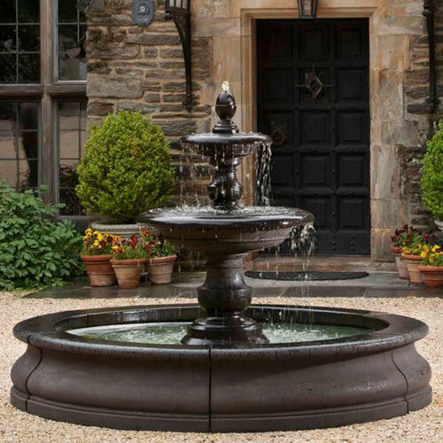 Sheet Waterfall Fountain - Color: Brown