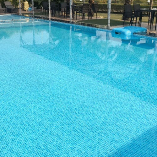 Swimming Pool Filter - Color: White