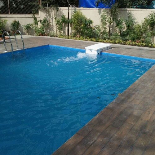 Swimming Pool Filter - Color: White