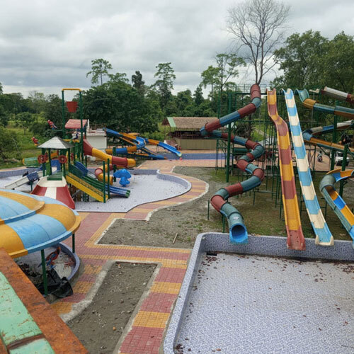 Water Park Rides & Slide - Color: Multi Color