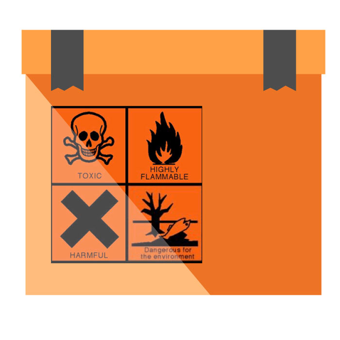 Hazardous Material Cargo - Sealed Leak-proof Containers, Custom Load Capacity | 24/7 Emergency Response, Regulatory Compliance, Real-time Tracking