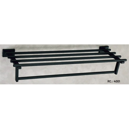 Rc-4001 Black Towel Rack - Feature: High Quality