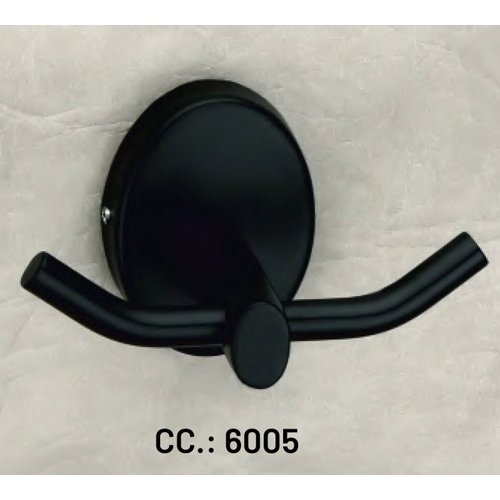Cc-6005 Black Robe Hook - Feature: High Quality