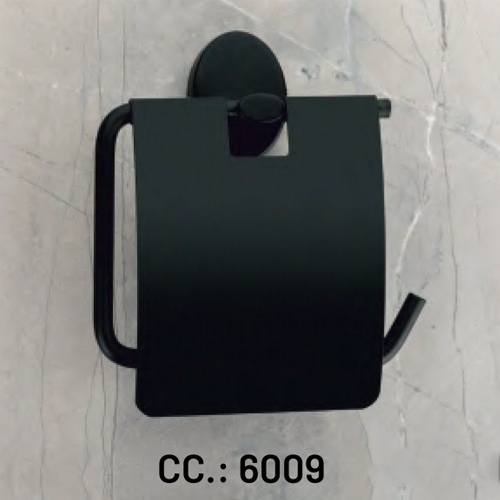 CC-6009 Black Toilet Paper Holder